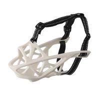 Adjustable Dog Basket Muzzle,Humane Cage Mouth Cover,Dog Mouth Guard Cover,Comfortable,with Adjustable Strap,Gentle,for Grooming And Training Medium,Large Aggressive Reactive Dogs