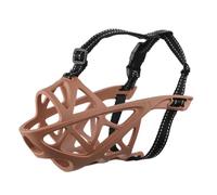 Adjustable Dog Basket Muzzle,Humane Cage Mouth Cover,Dog Mouth Guard Cover,Comfortable,with Adjustable Strap,Gentle,for Grooming And Training Medium,Large Aggressive Reactive Dogs