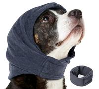 Adjustable Dog Calming Hoodie,Dog Ear Protectors for Noise Anxiety Relief,Head Cover Noise Cancelling,Ear Muffs for Grooming Fireworks Thunder