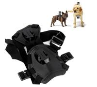 Adjustable Dog Camera Harness Mount Vest For Cameras Featuring 360Rotation Buckles Mount Fit Small M Large Dog Harness