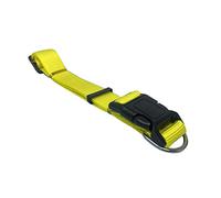 Adjustable Dog Collar Durable Strong Adjustable Collar Comfortable Puppy Collar Nylon Adjustable Collars Small Size Collar Girth 16-26cm HTUK (Yellow)