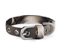 Adjustable Dog Collars Cute Boston Terrier Pet Collar for Small Medium Dogs Cats