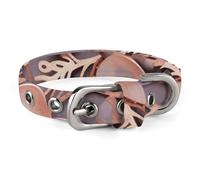 Adjustable Dog Collars Rose Gold Elegant Decorative Floral Pet Collar for Small Medium Dogs Cats
