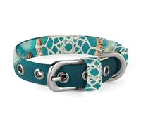 Adjustable Dog Collars White Dream Catcher Feather Pet Collar for Small Medium Dogs Cats