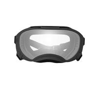 Adjustable Dog Goggles, UV400 Protection Windproof Anti-Scratch Dog Sunglasses, HD Clear Impact Resistant Pet Eye Wear With Soft Foam Padding For Medium To Large Dogs(Black-transparent)
