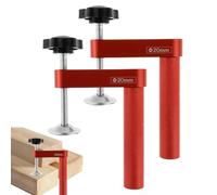 Adjustable Dog Hole Clamp Long Lasting Non-Marking Clamping | Sturdy for Woodworking Bench Clamps Workbench Dog Holes Accessories Workshop Tool Storage Garage Workshop Rack