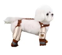 Adjustable Dog Leg Covers Comfortable Dustproof Waterproof Cloth Pants With Foot Cover For Pet Outdoor Walking Camping Dog Dustproof Pants