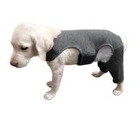 Adjustable dog leg sleeves prevent scratches and provide warmth of recovery against rear leg brace dog leg brace licking assist