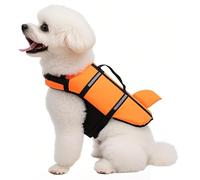 Adjustable Dog Life Jacket |Pet Swimming Vest With Rescue Handle |High Visibility Dogs Jacket Buoyancy Suit for Water Sports Boating, Surfing & Kayaking
