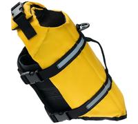 Adjustable Dog Life Vest With Reflective Strips & Secure Buckles High Buoyancy Swim Gear For Small Breeds Pool Beach High Buoyancy Dog Life Vest