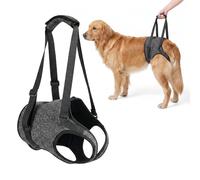 Adjustable Dog Lifting Harness | Hip Support Sling Arthritis Dog Harness Disabled Dog Sling Elderly Dog Lifting Strap | Fits Small Medium Big Breeds | Padded Straps for Walks Stairs Car Rides Rehab(L)