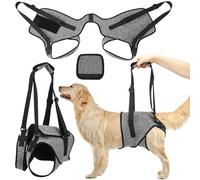 Adjustable Dog Lifting Harness, Support and Rehab Harness for Weak Rear Legs, Soft Sling Assist The Dog Who are Senior, Injured, Disabled and After ACL Surgery Rehabilitation (For Large Dog)