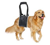 Adjustable Dog Lifting Harness with Anti-slip Buckle, Support and Rehab Harness for Weak Rear Legs, Soft Sling Assist The Dog Who are Senior, Injured, Disabled and After ACL Surgery Rehabilitation (L)