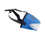 Adjustable Dog Muzzle Anti Bark Bite Muzzle for Small to Large Sized Dogs, Lightweight Breathable Mesh Design, Ideal for Grooming, Walking Training(blue,M)