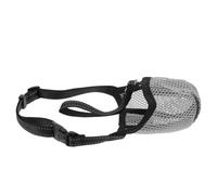 Adjustable Dog Muzzle Full Cover Basket Design with Buckle Strap | Polyester Breathable Mesh Material, Prevents Scavenging and Biting, for Park Walks and PET Hospital Visits