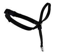 Adjustable Dog Muzzle Mouth Rope Nylon Pet Collars Halter Leash Safety Masking Rope Anti-Biting Barking Muzzles M, Black Attractive processing