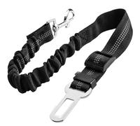 Adjustable Dog Seat Belt for Cars UK, Elastic Nylon Pet Safety Harness with Seatbelt Clip Lead, Secure Dog Seat Belts for Travel Comfort and Restraint