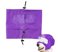 Adjustable Dog Shower Hat - Waterproof Bath Protector Hat for Puppy,Pet Bath Ear Protection Dog Ear Wrap for Kitten Puppy Small Pets Protector