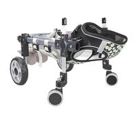 Adjustable Dog Wheelchair, 4-Wheel Mobility Aid for Small to Large Dogs, Lightweight Pet Rehabilitation Support, Enhanced Stability & Comfort