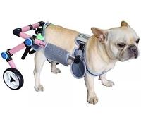 Adjustable Dog Wheelchair Folding Pet Wheelchair for Small Mum Dogs & Cats li Aid for Did Pets table & Design Easy to Use(XL)