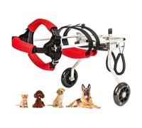 Adjustable Dog Wheelchair for Back Legs - Full Support Pet Mobility Aid for Small to Large Dogs - 2-Wheel Design for Disabled Pets (Medium Size)