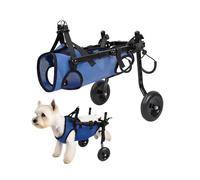 Adjustable Dog Wheelchair for Back Legs Lightweight Mobility Aid Cart Dog/Cat Hip Brace for Disabled Pets Rear Wheel Support for Enhanced Mobility and Comfort