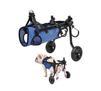 Adjustable Dog Wheelchair for Back Legs - Lightweight Mobility Aid for Paralyzed Pets Supportive Hind Leg Walker Perfect for Disabled Dogs