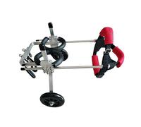 Adjustable Dog Wheelchair for Back Legs Lightweight Mobility Aid Stroller for Injured or Aging Pets Easy to Clean Supportive Solution for Improved Walking