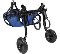 Adjustable Dog Wheelchair for Back Legs - Lightweight Mobility Cart for Small Dogs, Cats & Puppies with Easy Assembly and Hind Leg Support(A,XS)