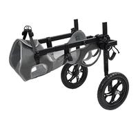 Adjustable Dog Wheelchair for Back Legs - Mobility Cart for Disabled Dogs & Cats - Medium Size Pet Support for Enhanced Mobility & Comfort