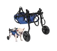 Adjustable Dog Wheelchair for Back Legs - Mobility Cart for Disabled Pets - Supportive Aid with Leg Brace & Hip Support - Enhance Pet Mobility & Comfort