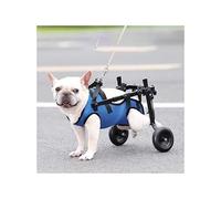 Adjustable Dog Wheelchair for Back Legs, Pet Cart with Wheels, Hip & Brace Support for Small Pets with Paralyzed Hind Limbs, Enhance Mobility & Recovery (XS)