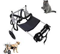 Adjustable Dog Wheelchair for Back Legs - Pet Mobility Aid with Wheels for Disabled Dogs Support for Hind Leg Brace and Hip Support Perfect for Limited Mobility Pets (Large)
