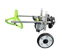 Adjustable Dog Wheelchair for Disabled Dogs - Lightweight & Easy Assembly Pet Walker for Back Legs Support - Ideal for Mobility Issues(L Widened)