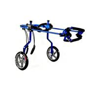Adjustable Dog Wheelchair for Disabled & Paralyzed Dogs - 2-Wheel Mobility Aid for Enhanced Movement & Fom - Support for Canine Mobility Assistance