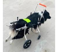Adjustable Dog Wheelchair for Disabled Pets - Lightweight Support for Front & Rear Legs - Extra Large Size S - Pet Bike Trailer & Dog Stroller for Injured or Disabled Dogs