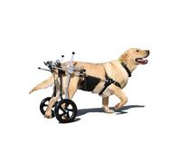 Adjustable Dog Wheelchair for Disabled Pets - Rear Leg Rehabilitation Cart for Medium & Small Dogs (Size L 25-45kg) - Comfortable Mobility Aid for Aging Dogs and Cats