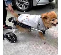 Adjustable Dog Wheelchair for Disabled Pets - Support for Injured Elderly Arthritis & Hip Dysplasia Dogs - Mobility Aid for Small Bs (S)