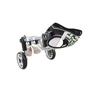 Adjustable Dog Wheelchair for Disabled Pets Two-Wheel Mobility Cart Pet Training Equipment Lightweight & Durable Support for Easy Movement