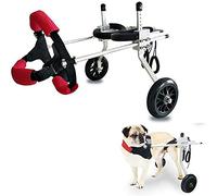 Adjustable Dog Wheelchair for Large Dogs, Rear Leg Rehabilitation Aid, Mobility Support for Senior and Injured Pets, Pet Stroller for Canine Disabilities
