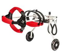 Adjustable Dog Wheelchair for Mobility Support Lightweight & Pet Harness for Small to Medium Dogs Two-Wheeled Dog Cart for Enhanced Mobility