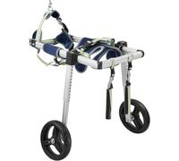 Adjustable Dog Wheelchair for Rear Leg Support, Pet Stroller for Small Dogs to Enhance Mobility and Comfort for Canine Friends