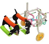 Adjustable Dog Wheelchair for Rear Legs - for Did Dogs, Ideal for Rehabilitat and Support, Lightweight and Design
