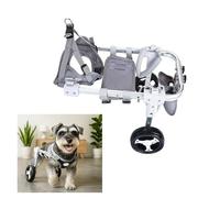 Adjustable Dog Wheelchair for Rear Legs, Lightweight Mobility Aid for Small & Medium Pets, Disability Support for Dogs and Cats, Enhance Mobility & Comfort