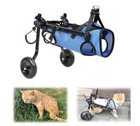 Adjustable Dog Wheelchair for Rear Legs Pet Mobility Cart with Wheels Small Size Canine Rehabilitation Support for Enhanced Mobility