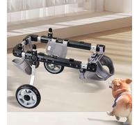 Adjustable Dog Wheelchair for Small BreedsMobility Aid for Disabled s Enhances Movement & Walking for Dogs with Special Needs.