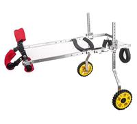 Adjustable Dog Wheelchair for Small Dogs Mobility Cart for Pets with Leg Disabilities Support for Handicap Animals Enhances Mobility for Dogs & Cats