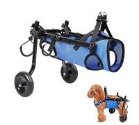Adjustable Dog Wheelchair for Small Dogs UShaped Design Supports Natural Movement Mobility Aid Without Hindering Bathroom Needs