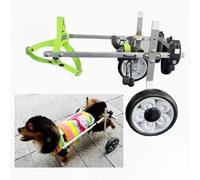 Adjustable Dog Wheelchair for Small & Large Dogs: 2Wheel Mobility Aid with Rear Leg Support Perfect for Weakness in Hind Legs & Rehabilitation