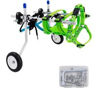 Adjustable Dog Wheelchair for Small Pets Hip Support for Dogs & Cats ACL Tear Recovery Aid Soft Harness for Enhanced Mobility (XS)